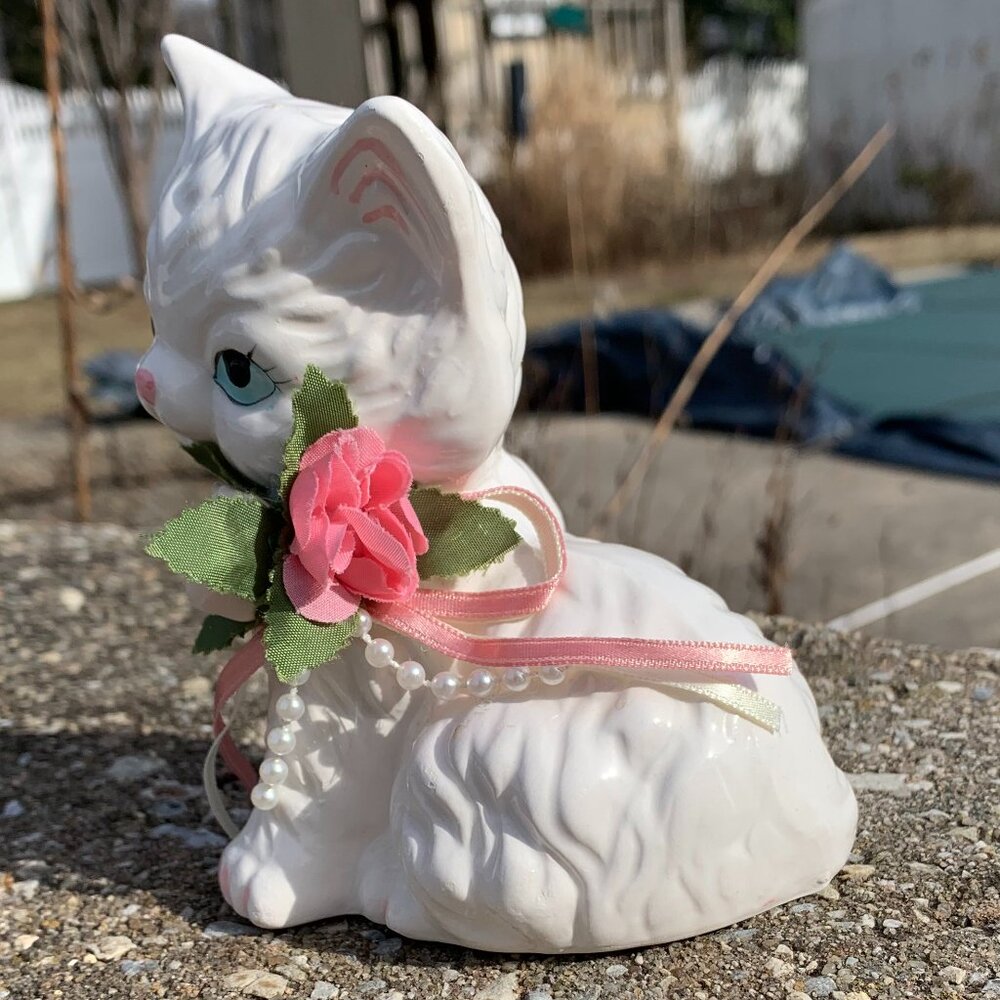 Vtg Albert E. Price Ceramic Cat - Picture 4 of 12